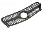Grille calandre Mercedes GLA X156 de 2013 a 2016 Silver Chrome