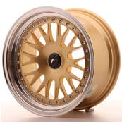Jante JAPAN RACING JR10 16" x 8" Multi Perçage ET20 Gold Machined Lip