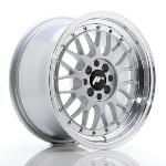 Jante JR Wheels JR23 16x8 ET20 4x100/108 Hyper Silver w/Machined Lip