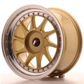 Jante JAPAN RACING JR26 17x9 ET20-35 BLANK Gold Machined Lip