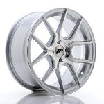 Jante JR Wheels JR30 17x8 ET40 4x100 Silver Machined Face
