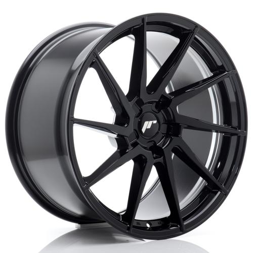 Jante JR Wheels JR36 20x10,5 ET15-50 - 5 trous sur mesure - Noir brillant