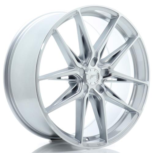 Jante JR Wheels JR44 21x9,5 ET20-45 - 5 trous sur mesure - Silver machined face