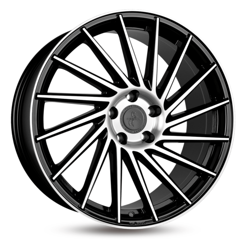 Jante Keskin KT17 21x9.5 ET38 5/120 BLACK FRONT POLISH
