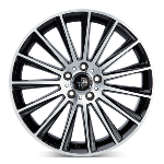 Jante Keskin KT18 17x7 ET48 5/112 BLACK FRONT POLISH