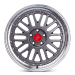 Jante Keskin KT22 18x8 ET40 5/114.3 TITAN GREY LIP POLISH