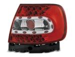 Paire de feux arriere Audi A4 B5 de 1994 a 2000 berline LED rouge
