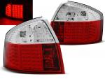 Paire de feux arriere Audi A4 berline de 2000 a 2004 LED rouge et blanc