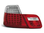 Paire de feux arriere BMW serie 3 E46 coupe 99-03 LED rouge blanc