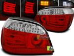 Paire de feux arriere BMW serie 5 E60 Berline 03-07 LED rouge blanc