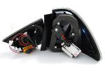 Paire de feux arriere BMW serie 3 E91 Break 09-11 LED BAR noir fume