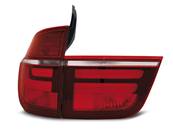 Paire de feux arriere BMW X5 E70 de 2007 a 2010 LED BAR rouge blanc
