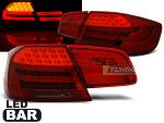 Paire de feux arriere BMW serie 3 E92 Coupe 06-10 LED BAR rouge fume