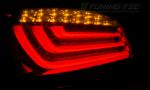 Paire de feux arriere BMW serie 5 E60 Berline 03-07 LED BAR rouge blanc