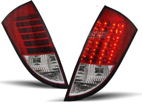 Paire de feux arriere Ford Focus 1 98-04 LED rouge blanc