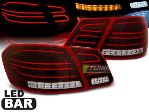 Paire de feux arriere Mercedes classe E W212 09-13 LED rouge blanc