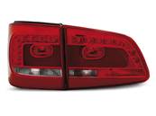 Paire de feux arriere VW Touran 10-15 LED rouge blanc