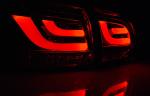 Paire de feux arriere VW Golf 6 08-12 LED BAR rouge blanc