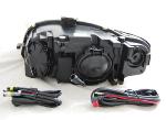 Paire de feux phares Audi A4 B7 de 2004 a 2008 Daylight DRL led chrome