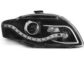 Paire de feux phares Audi A4 B7 de 2004 a 2008 Daylight DRL led noir