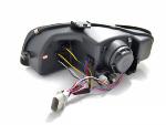 Paire de feux phares Audi A4 B7 de 2004 a 2008 Daylight cligno led noir