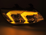 Paire de feux phares BMW serie 3 E92 / E93 de 2010 a 2013 Xenon LED DRL Chrome