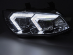 Paire de feux phares BMW serie 3 E92 / E93 de 2010 a 2013 FULL LED DRL Chrome