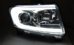 Paire de feux phares Jeep Grand Cherokee 11-13 LED LTI chrome