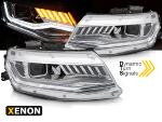 Paire de feux phares Chevrolet Camaro 16-18 Xenon Led dyn chrome