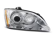 Paire de feux phares Ford Focus 04-08 angel eyes chrome