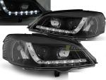 Paire de feux phares Opel Astra G 97-04 Daylight led noir