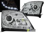 Paire de feux phares Opel Vectra C 02-05 Daylight led chrome