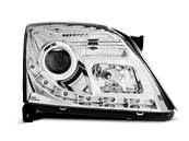 Paire de feux phares Opel Vectra C 02-05 Daylight led chrome