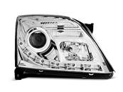 Paire de feux phares Opel Vectra C 02-05 Daylight led chrome