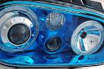 Paire de feux phares VW Golf 4 97-03 angel eyes bleus
