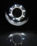 Paire de feux phares VW Lupo 98-05 Daylight led chrome