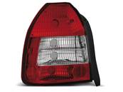 Paire de feux arriere Honda Civic 95-01 rouge blanc