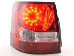 Paire feux arrière Range Rover Sport 2006 a 2010 Rouge Chrome Led