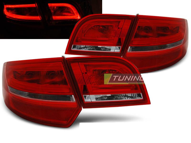 Paire de feux arrière Audi A3 8P Sportback 0408 LED rouge blanc