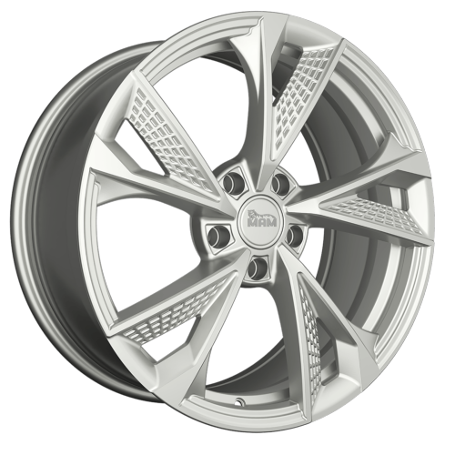 Jante Mam RS6 17x7.5 ET40 5/114.3 Silver Painted