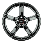 Jante Mam W4 16x6.5 ET48 5/112 Black Painted
