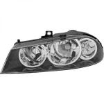 Feu phare avant gauche (conducteur) Alfa 156 de 2003 a 2005 Halogene noir