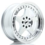 Jante JR Wheels JR6 16x7 ET25 - 4x100/4x108 - Silver machined face
