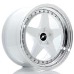 Jante JR Wheels JR6 18x9 ET20-35 - Trous sur mesure - Silver machined face