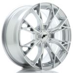 Jante JR Wheels JR49 16x7 ET20-42 - 4 trous sur mesures - Silver machined face