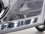 Paire de feux phares Audi A6 4F 2004-2008 Daylight Led Chrome