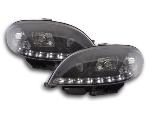 Paire de feux phares Daylight Led Citroen Saxo 00-02 Noir