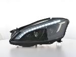 Paire de feux phares Xenon Daylight Led Mercedes Classe S 221 05-09 Noir