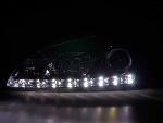 Paire de feux phares Daylight Led Ford Focus 05-08 Chrome