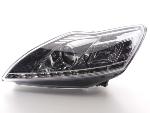 Paire de feux phares Daylight Led Ford Focus 3 08-10 Chrome